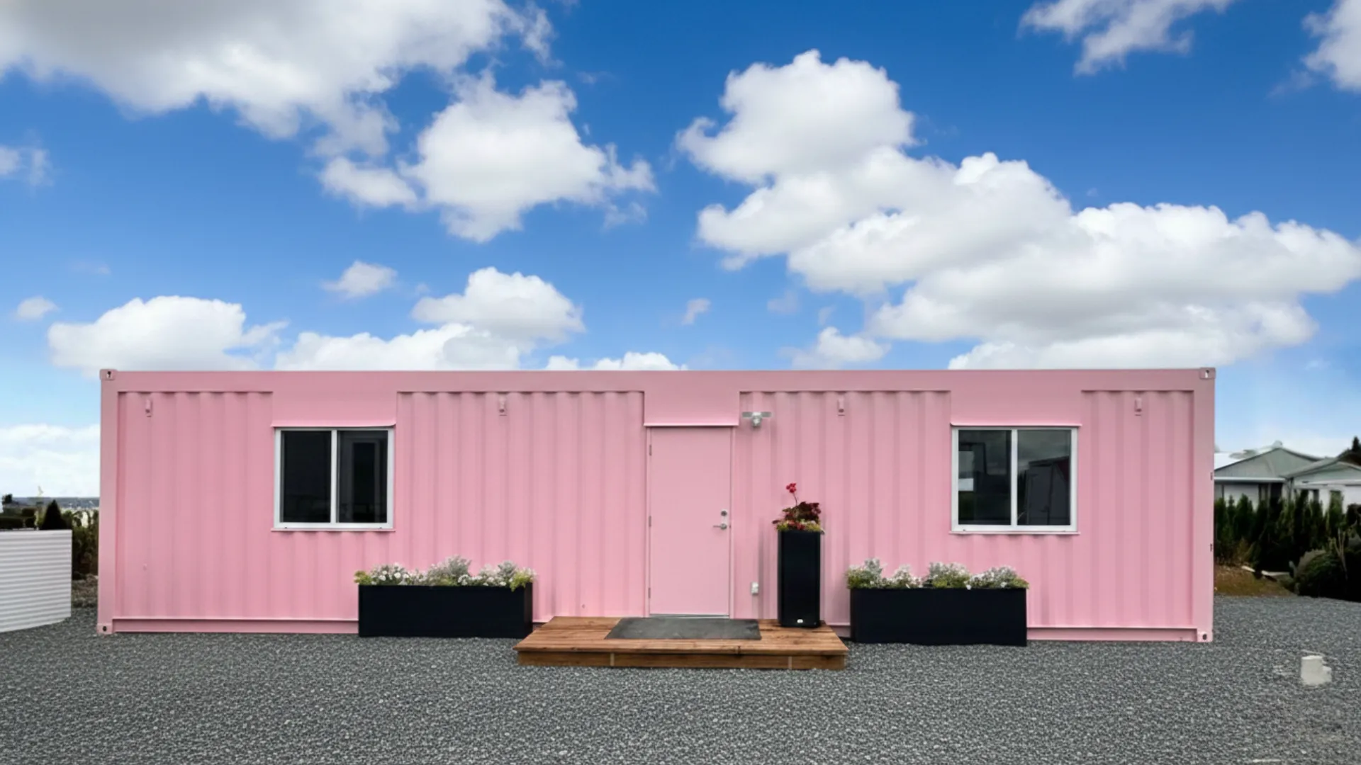 Modular office container by NED Structures in British Columbia